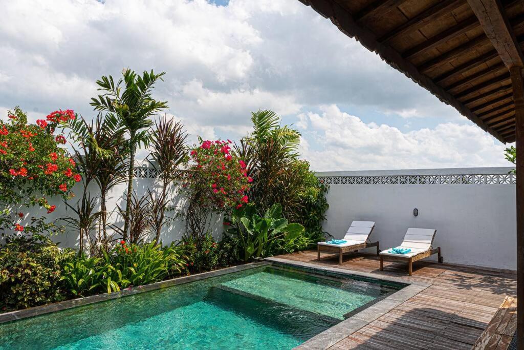 Berawa Canggu Stylish Joglo 3 Bedrooms Private Villa With Private Pool Exterior foto